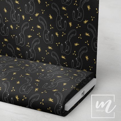 758156 zajíc na černé látka 3