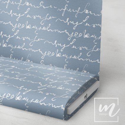 739024 5 psací písmo na tmavě šedé látka 3