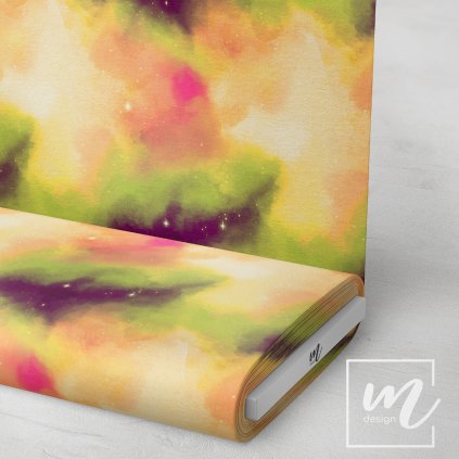 709043 10 pastel space podzimní látka 3