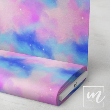 709043 12 pastel space růžovo modrý LÁTKA 3