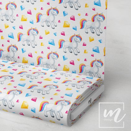 717007 jednorožec látka 3