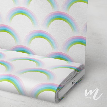 717045 duha na bílé látka 3