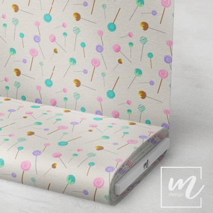 717058 barevné lízátka látka 3