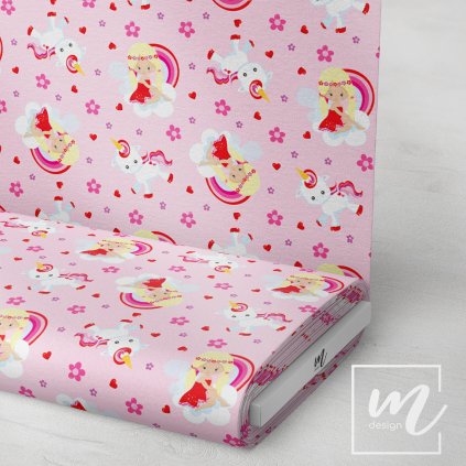717065 princezna s jednorožcem látka 3