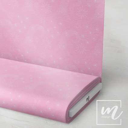 717074 třpytivá vlna na růžové LÁTKA 3