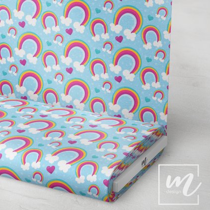 717031 duha a srdíčka látka 3