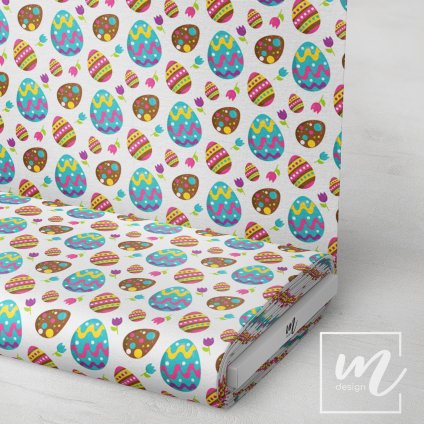 759027 velikonoční vajíčka na bílé látka 3