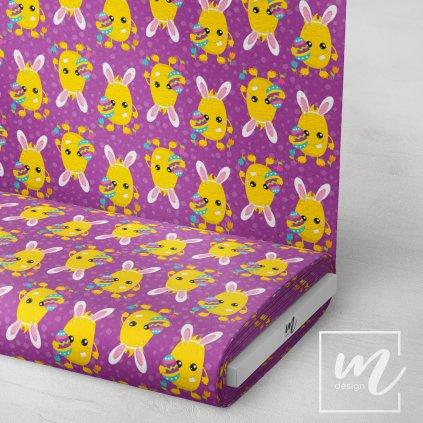 759047 veselé vajíčko na fialové látka 3