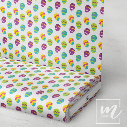 759050 velikonoční vajíčka na bílé látka 3