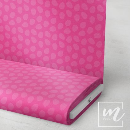 759051 velikonoční vajíčko na růžové látka 3