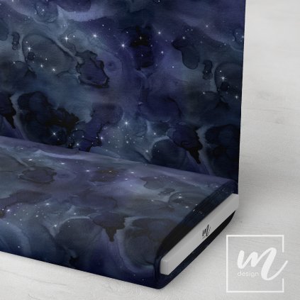 760010 galaxie navy látka 3