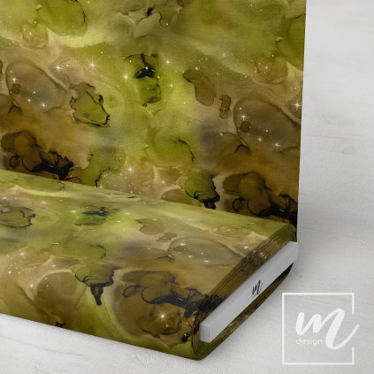 760013 galaxie okrovo hnědá látka 3