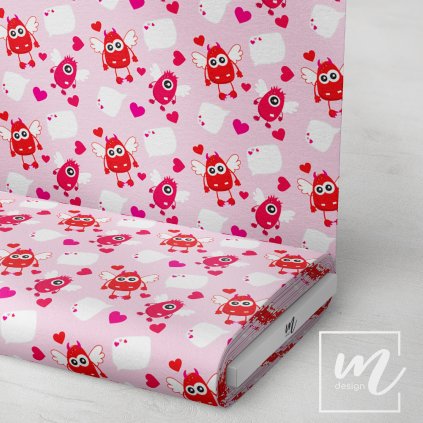 757034 srdce a příšerka LÁTKA 3