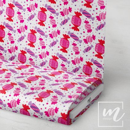 757039 srdce a bombóny látka 3