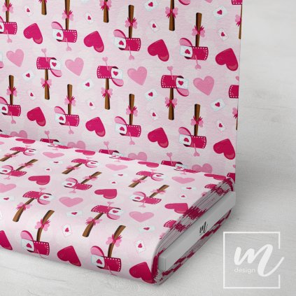 757058 srdce a dopis látka 3