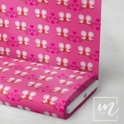 757063 srdce a ptáčci LÁTKA 3