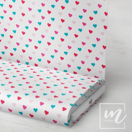 757112 barevná srdíčka na bílé látka 3 (1)