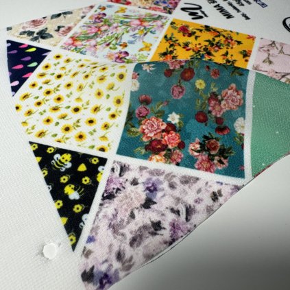 ŠIFON MIMA vzorek materiálu