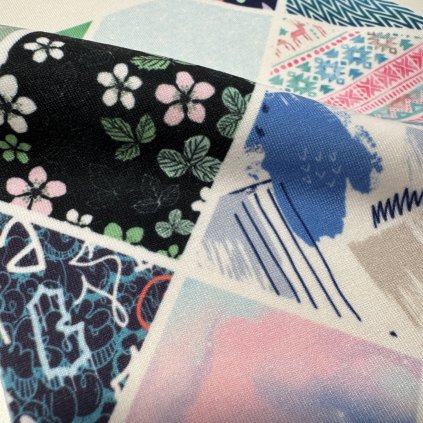 teplákovina počesaná DRAFOUR vzorek materiálu