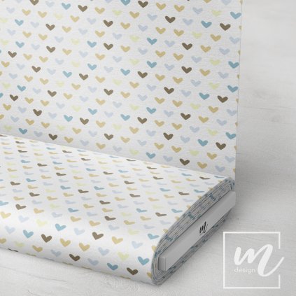 757002 5 srdíčka na bílé látka 3