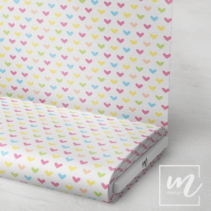 757002 7 srdíčka na bílé látka 3