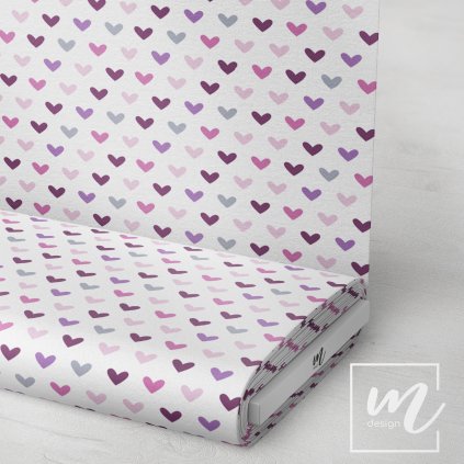 757002 15 srdíčka na bílé látka 3