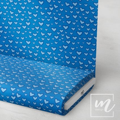 757109 5 srdíčka s krajkou na modré látka 3