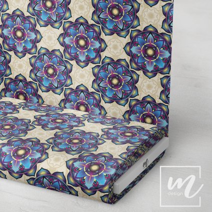729052 mandala barevná látka 3