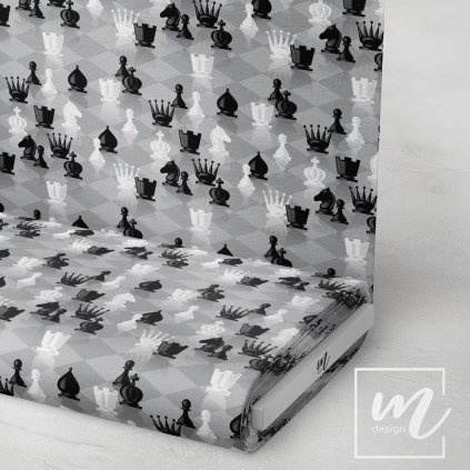 725008 šachy maxi látka 3