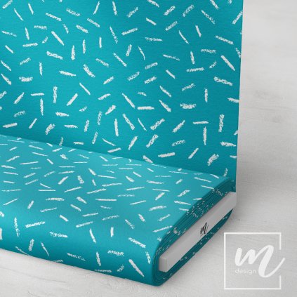 713005 2 čárky na světle modré látka 3