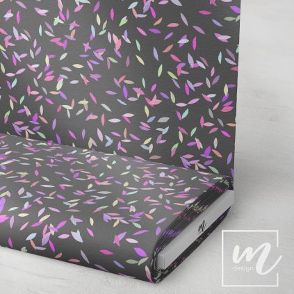 713009 rýžová zrnka barevná látka 3