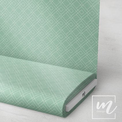 713013 3 geometry zelená látka 3