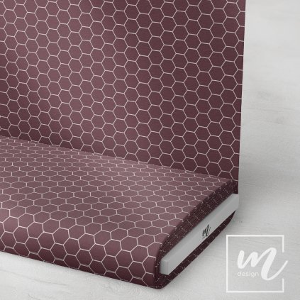 713018 4 plástev tmavě hnědá látka 3