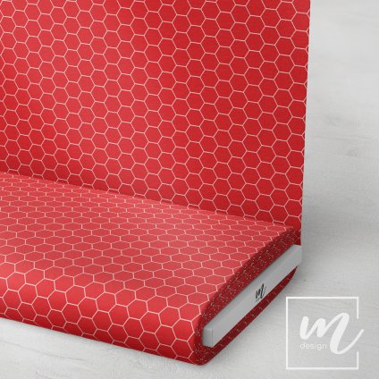 713018 8 plástev červená látka 3