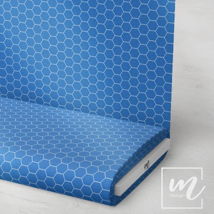 713018 12 plástev modrá látka 3