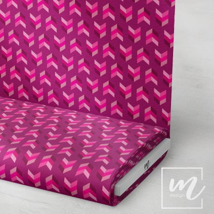 713019 18 rybí kost na tmavě fialové látka 3