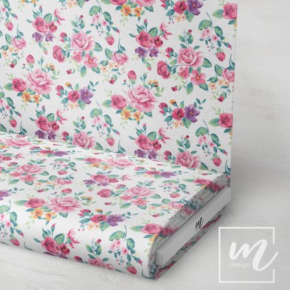 726004 1 květy na bílé látka 3