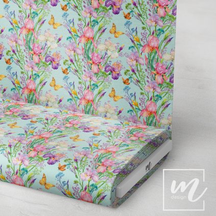 726010 květy látka 3