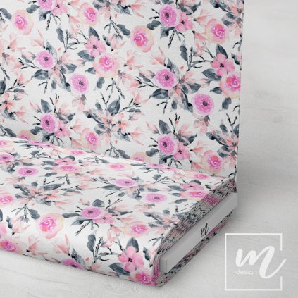 726060 květiny akvarel látka 3