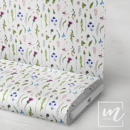 726088 luční kvítí látka 3