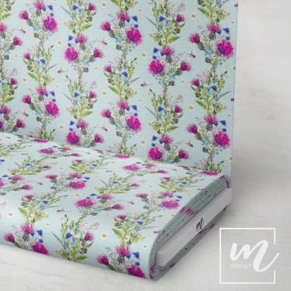 726089 2 bodlák na modré látka 3