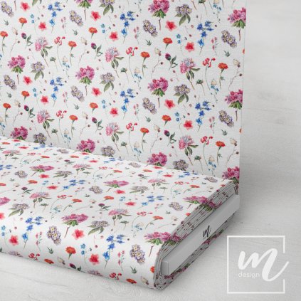 726099 luční květy látka 3