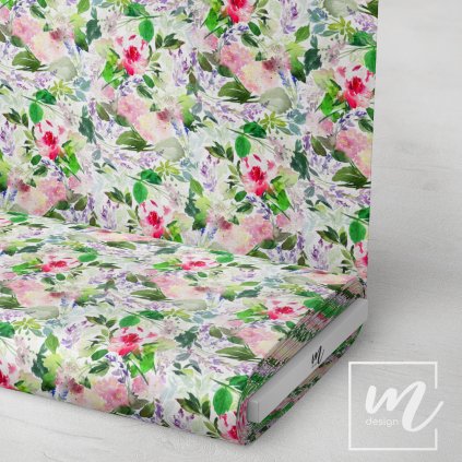 726117 květy akvarel LÁTKA 3