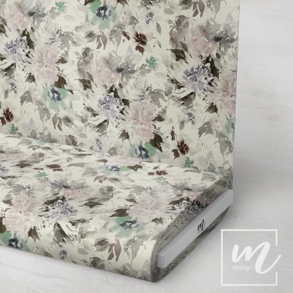 726122 květy akvarel látka 3