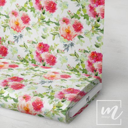 726124 květy akvarel látka 3