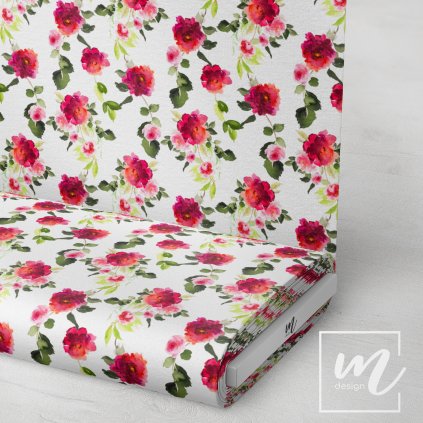 726136 květy akvarel látka 3