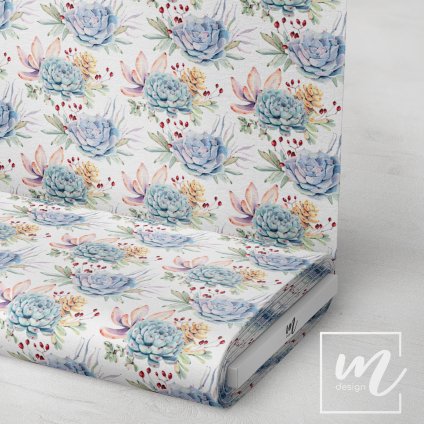 726148 sukulenty akvarel látka 3