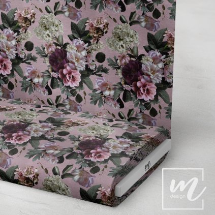 726225 6 květy moruše Mauve látka 3