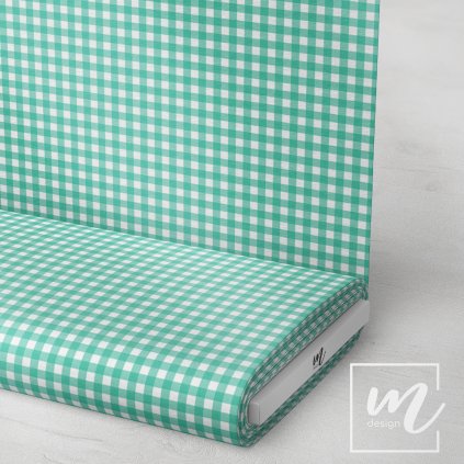 722048 3 káro drobné zelené látka 3