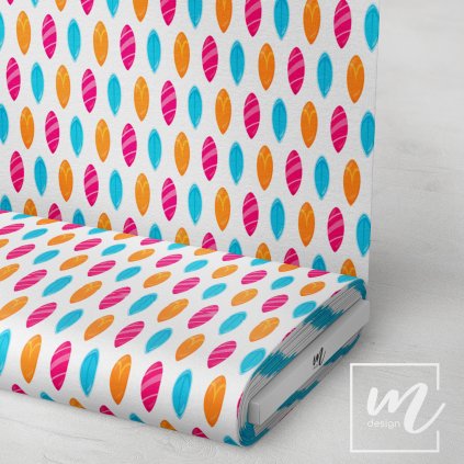 732129 surf barevný látka 3